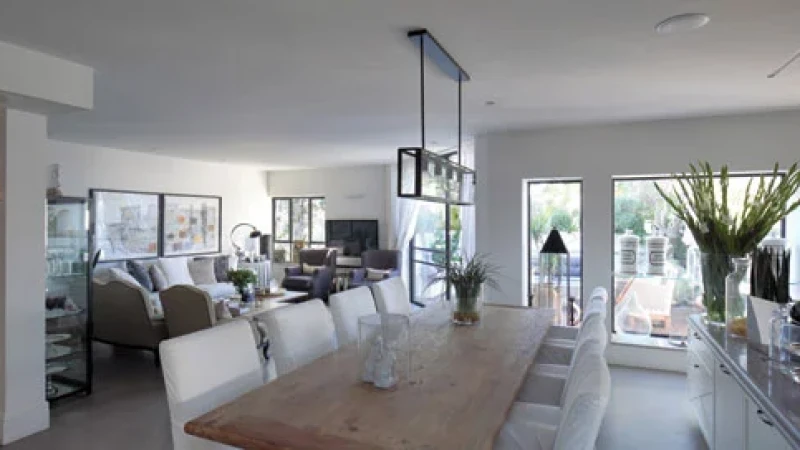 נינוחות וחמימות לאחר שיפוץ דירת גג