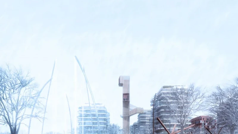 הצצה ראשונה להצעה של סטודיו Lunar’s  לתכנון מחוז אורסטאד סיד בדנמרק