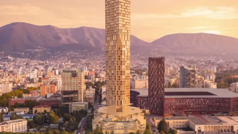 Herzog & de Meuron זכו: הארמון של טירנה מתחדש