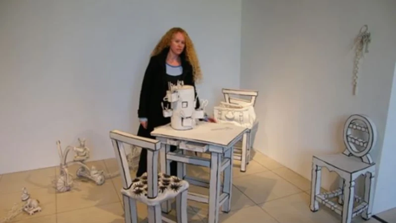 כשפיסול הופך לאנימציה בשחור לבן