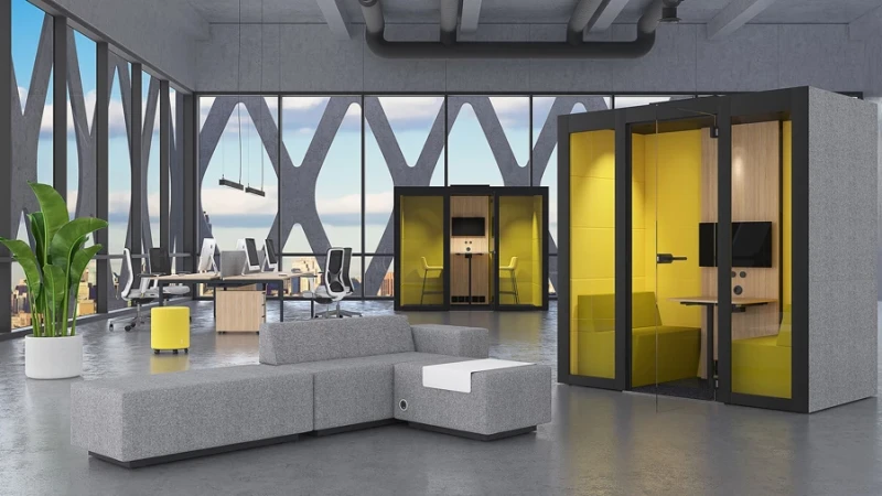 Silent rooms – הדרך לאיכות חיים בחלל המשרד המודרני