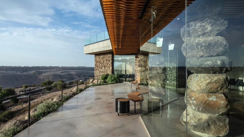 מרכז מבקרים-עין קשתות (אום אל קנטיר)- אתר מורשת לאומית ברמת הגולן