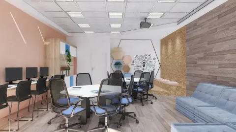 עיצוב סביבת למידה חינוכית  "בגובה העיניים"
