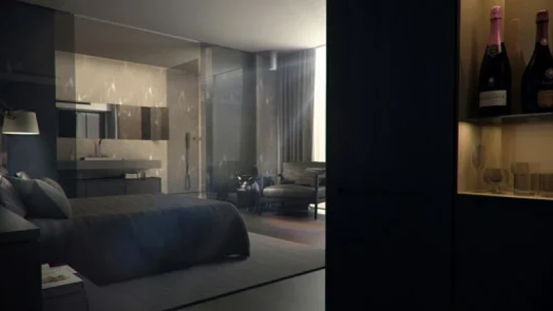 עיצוב מלון בוטיק לאנשי עסקים, רמת גן. עודד אלוני