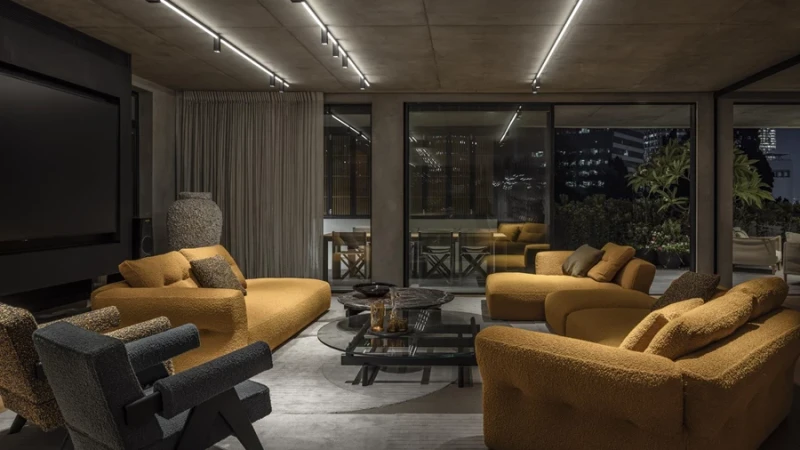 פנטהאוז תל אביבי עם שיק אירופאי