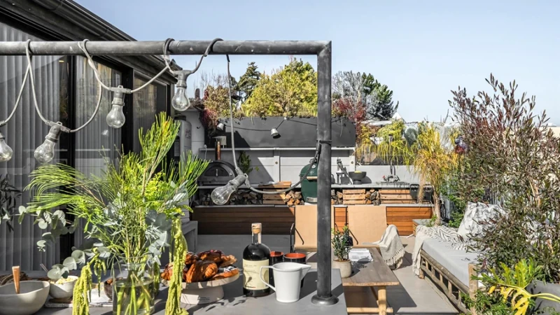 הדופלקס שלא תרצו לצאת ממנו.. והגג וואו