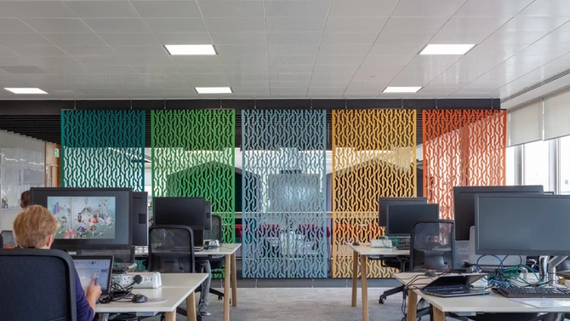 Autex - בידוד אקוסטי כאלמנט פונקציונלי עיצובי