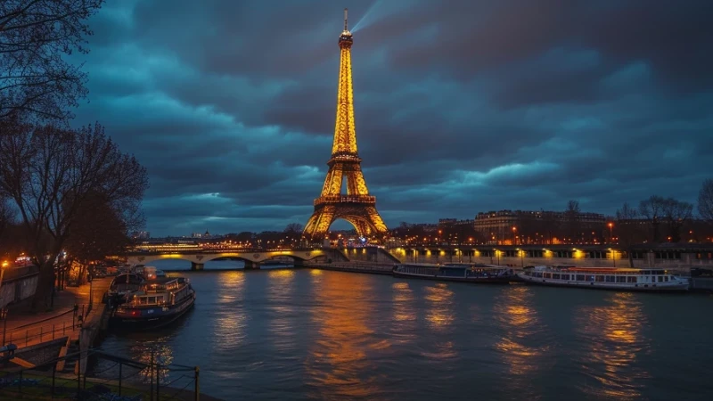 בחזרה לעתיד - מגדל אייפל בתכנון אלטרנטיבי