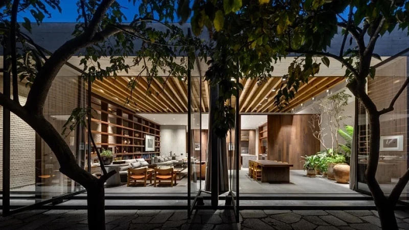 שני בתים וסטודיו