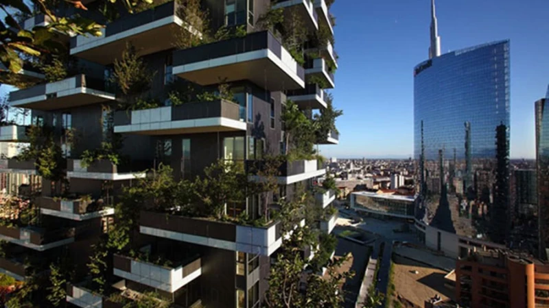 Bosco Veticale של מילאנו, הוא באופן רשמי בניין המשרדים החדשני ביותר בעולם