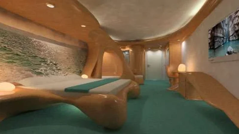 מלון בוטיק DUNE PLAZA, הצעה לעיצוב חדרים בבתי מלון: שומני דה לה זרדה – אדריכלים