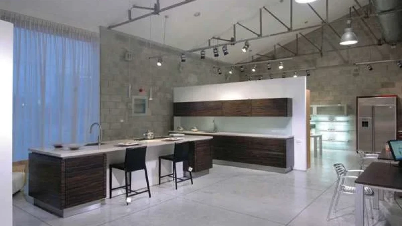 אולם תצוגה של מטבחי Schuller