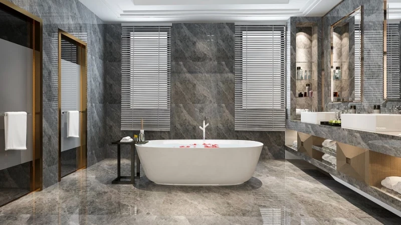 בחירת צבעים למעטפת הפנימית של הבית