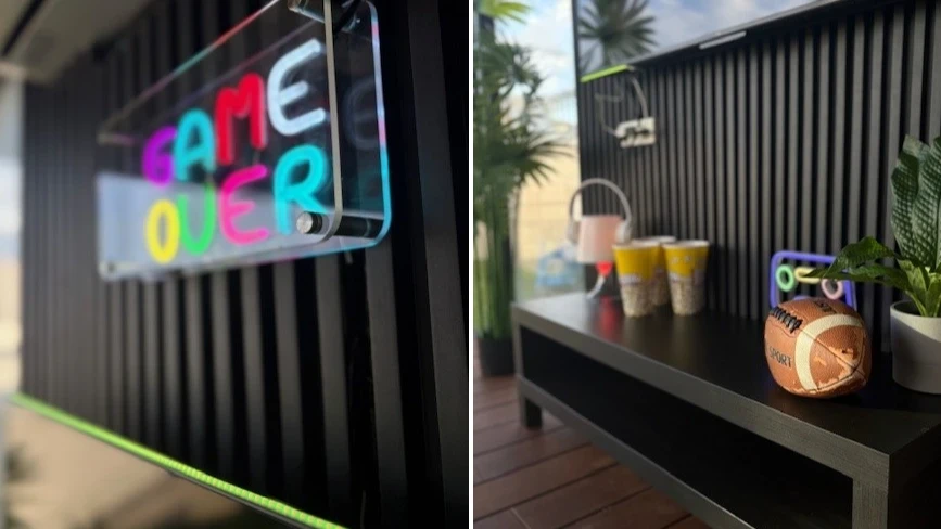 מחדר משחקים במרפסת לחדר גיימינג חלומי: חלל הילדות הפך למרחב בוגר וחווייתי